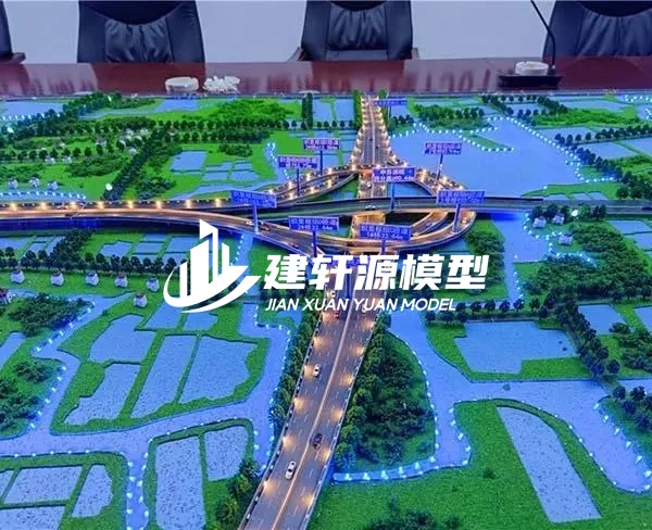 邹城高速公路沙盘定制